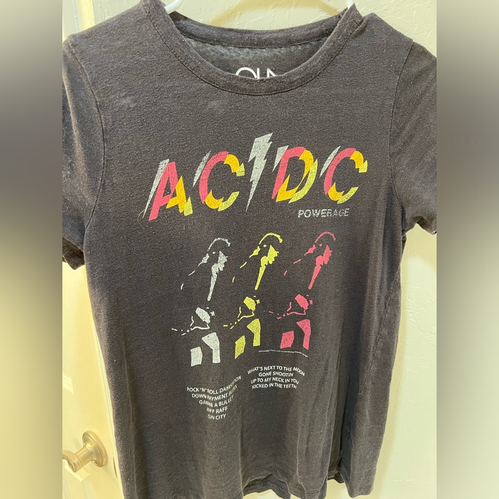 Chaser S burnout AC/DC tshirt